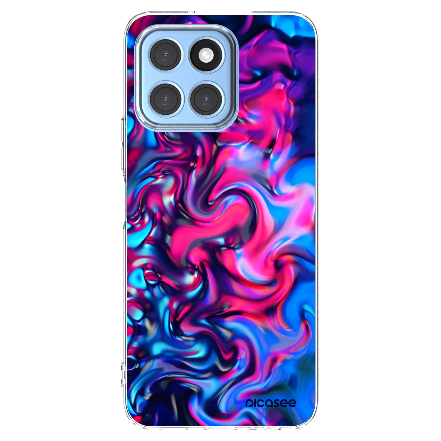 Picasee husă transparentă din silicon pentru Honor X8 5G - Redlight