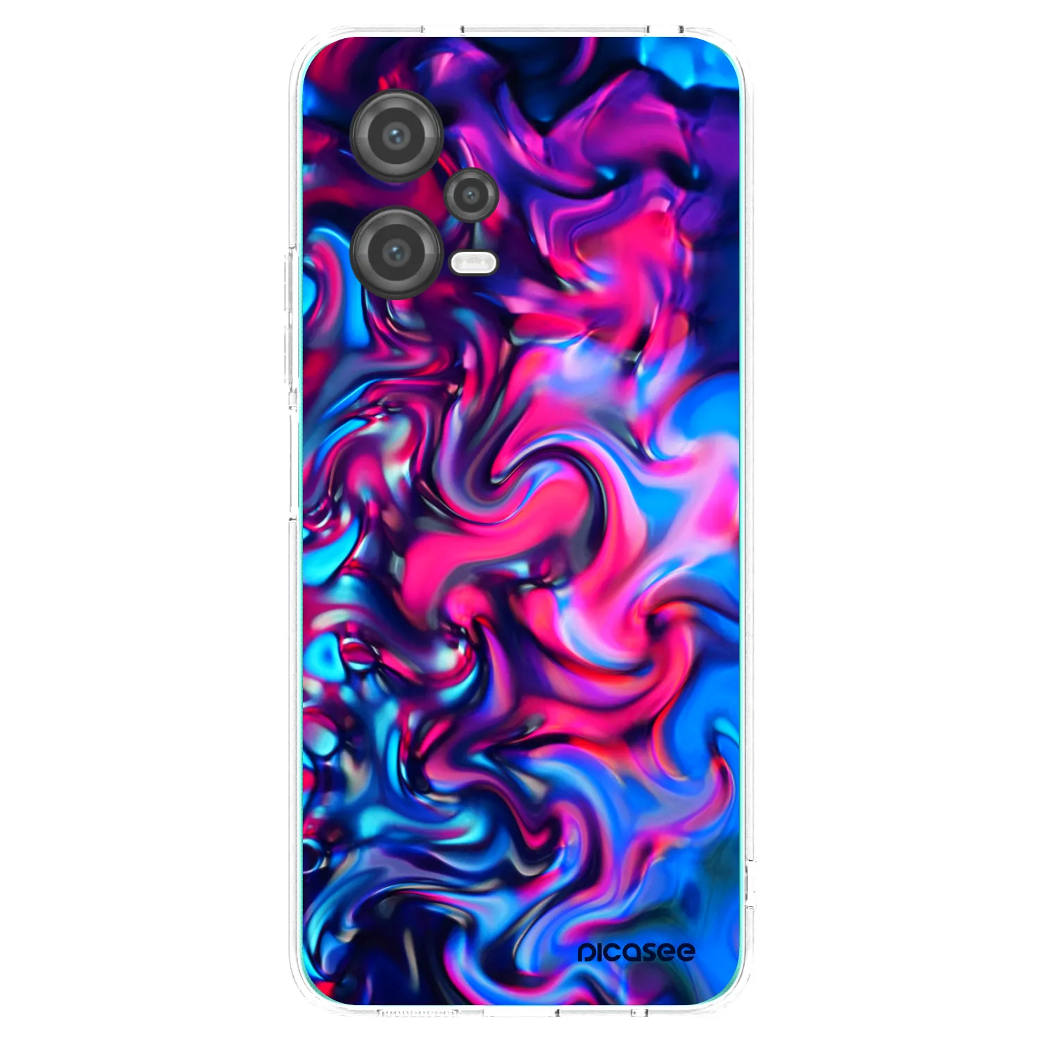 Picasee husă transparentă din silicon pentru Xiaomi Poco X5 - Redlight