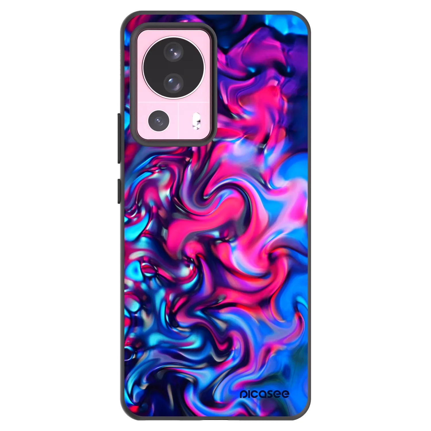 Picasee husă neagră din silicon pentru Xiaomi 13 Lite - Redlight