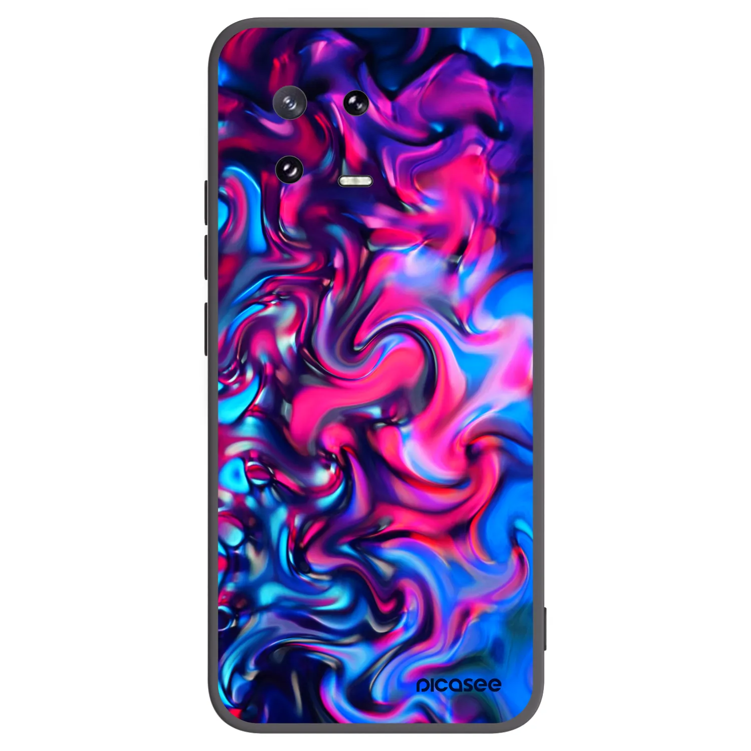 Picasee husă neagră din silicon pentru Xiaomi 13 Pro - Redlight