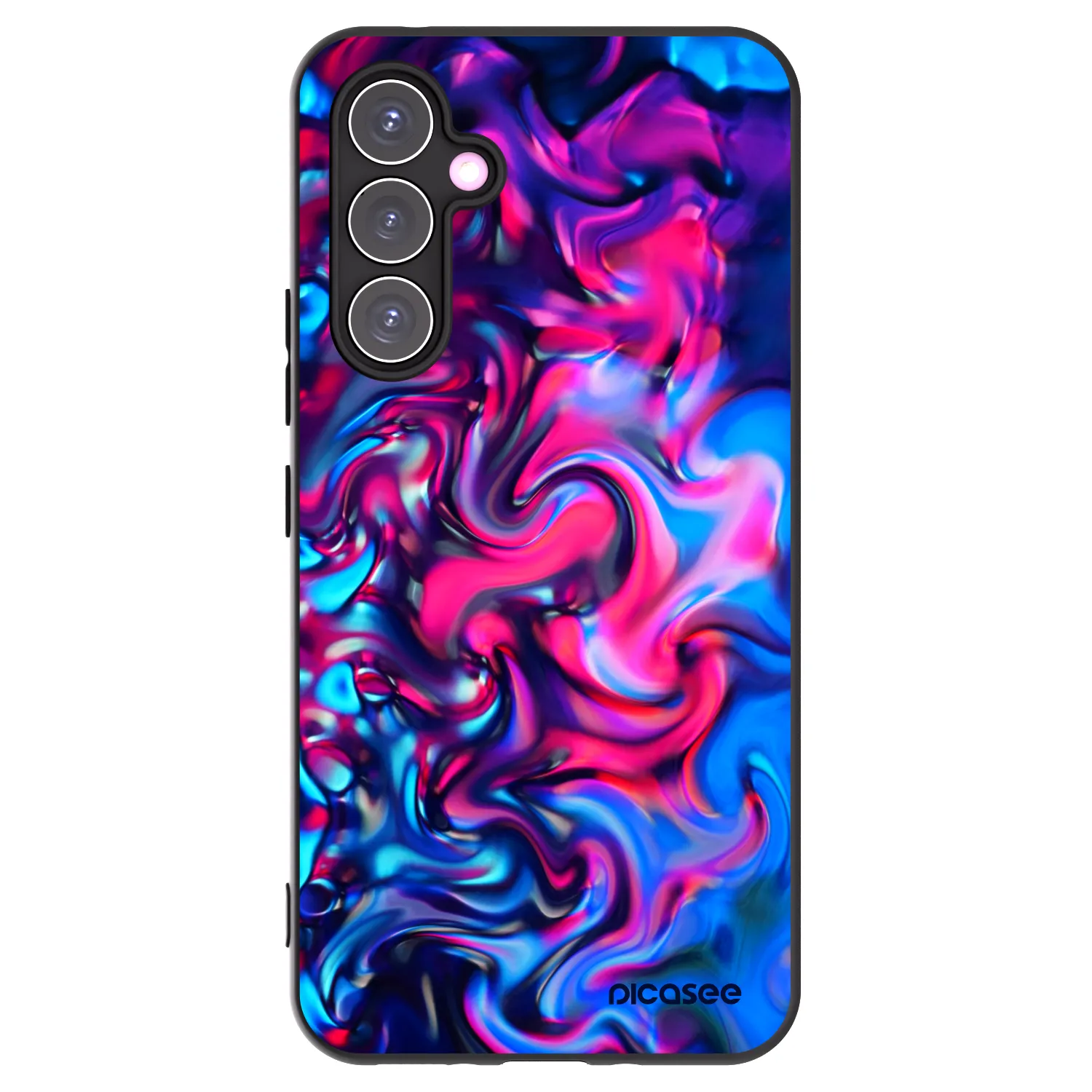 Picasee husă neagră din silicon pentru Samsung Galaxy A54 5G A546B - Redlight