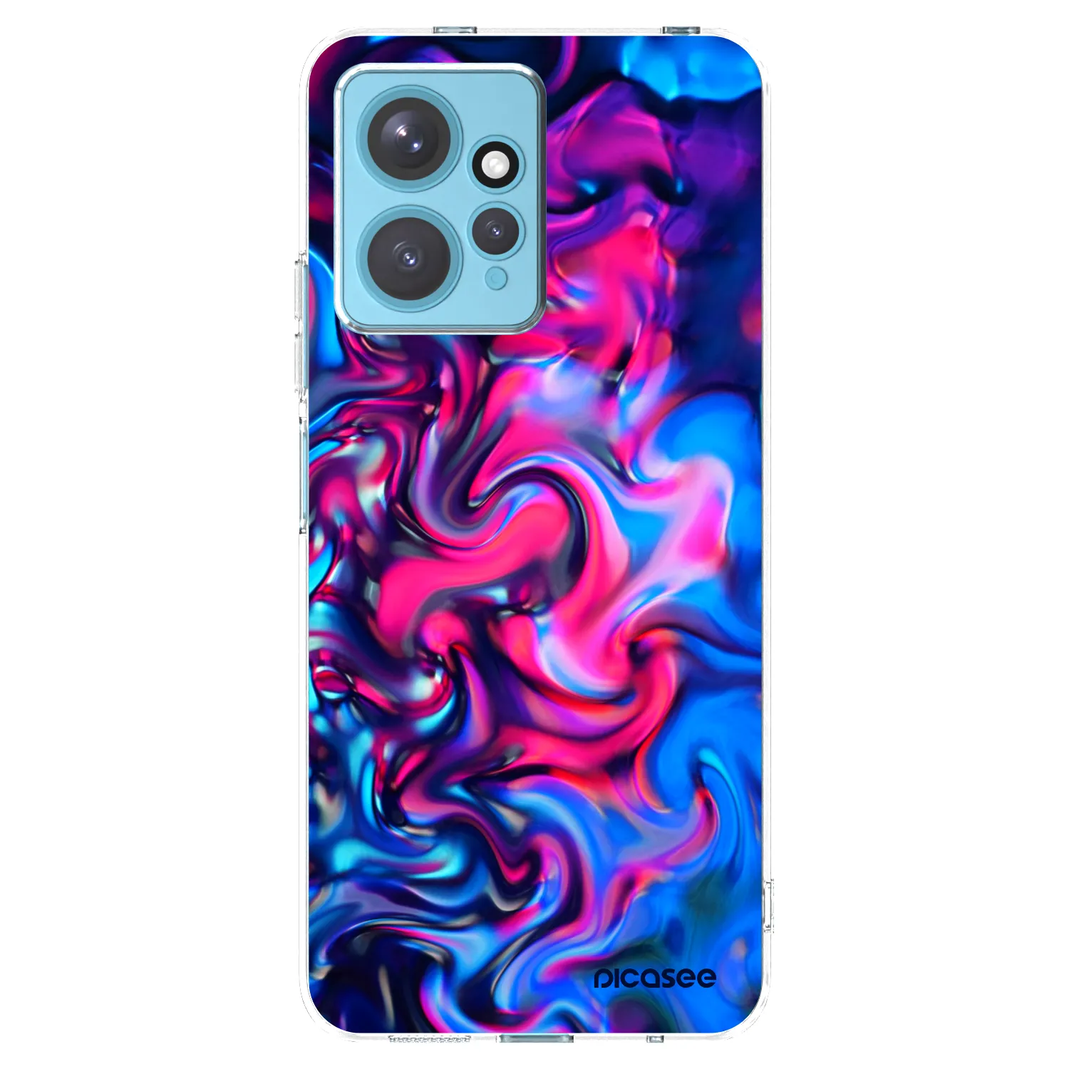 Picasee husă transparentă din silicon pentru Xiaomi Redmi Note 12 4G - Redlight