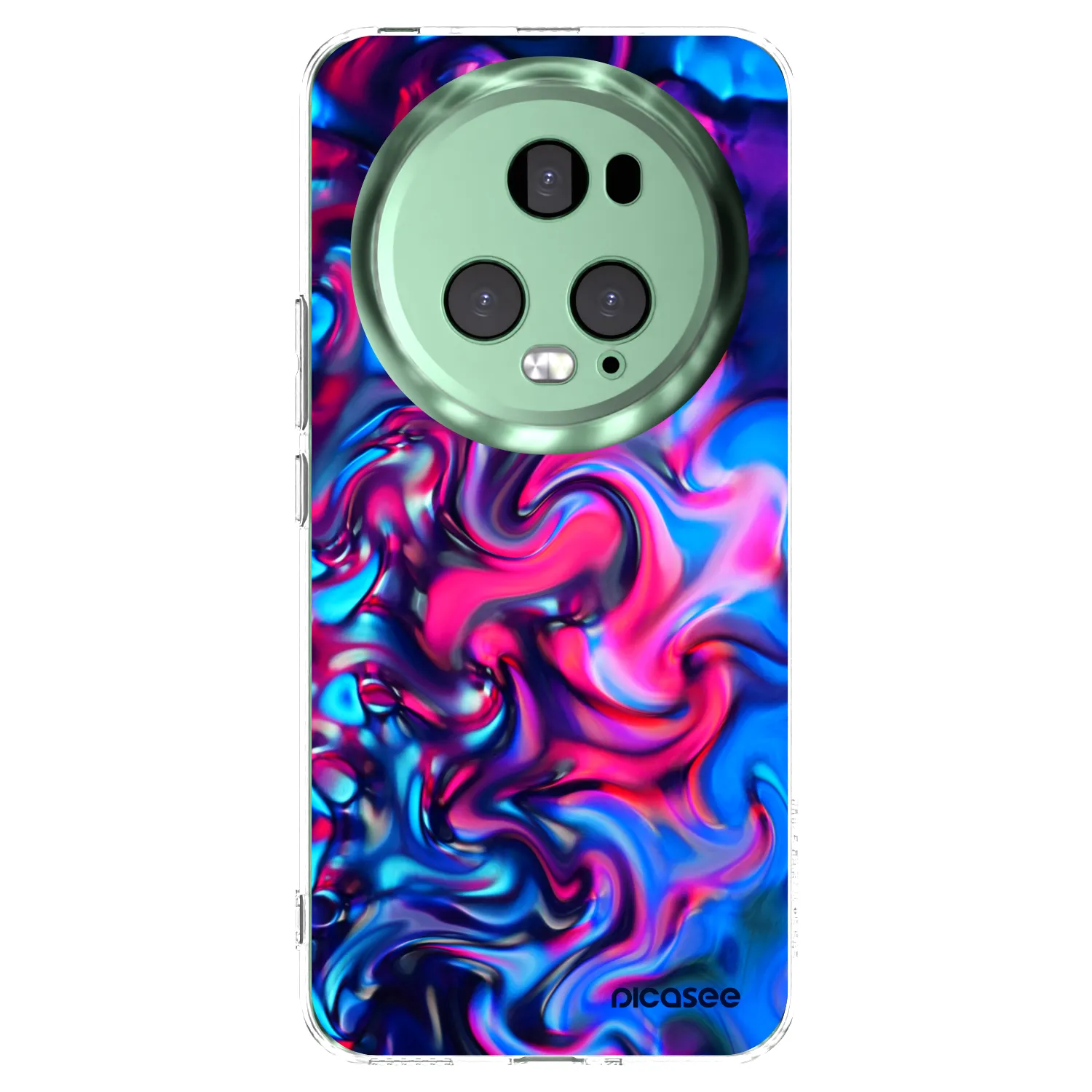 Picasee husă transparentă din silicon pentru Honor Magic5 Pro - Redlight