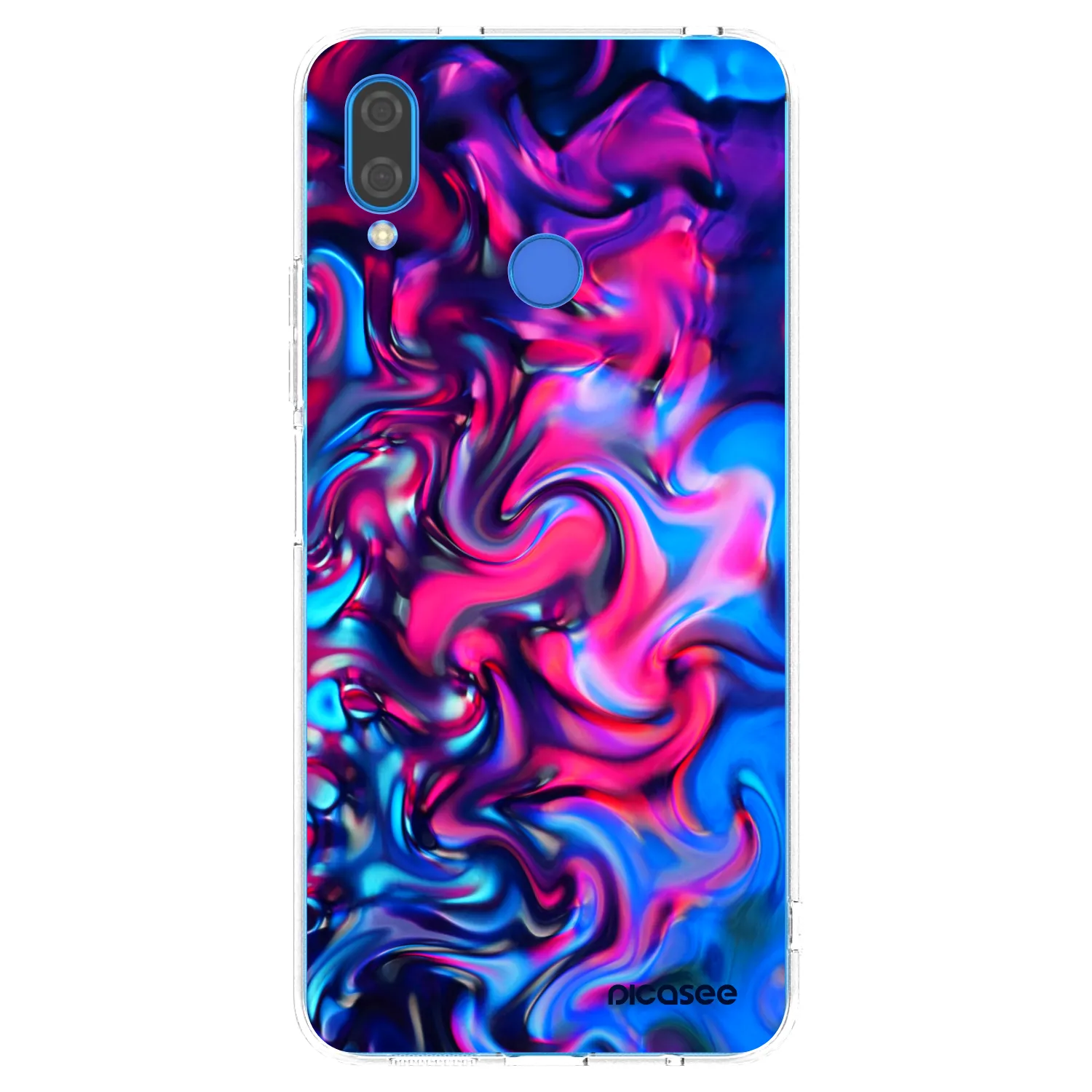 Picasee husă transparentă din silicon pentru Huawei Nova 3i - Redlight