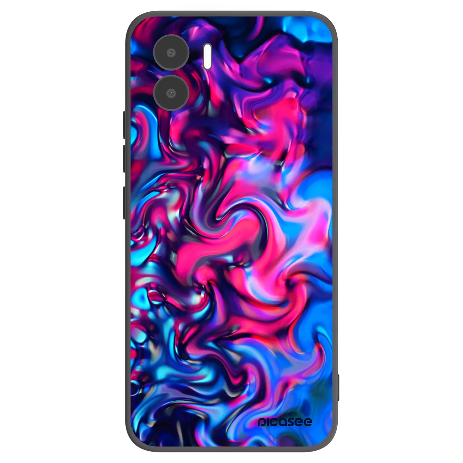 Picasee husă neagră din silicon pentru Xiaomi Redmi A2 - Redlight