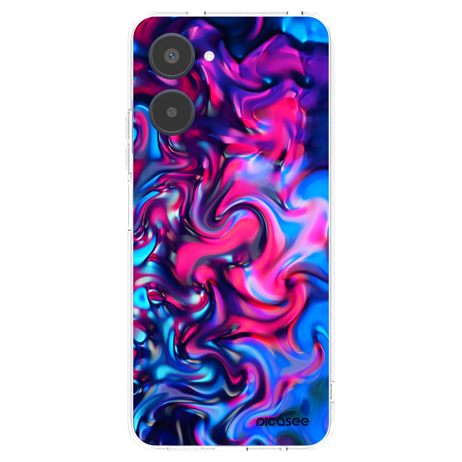 Picasee husă transparentă din silicon pentru Realme 10 4G - Redlight