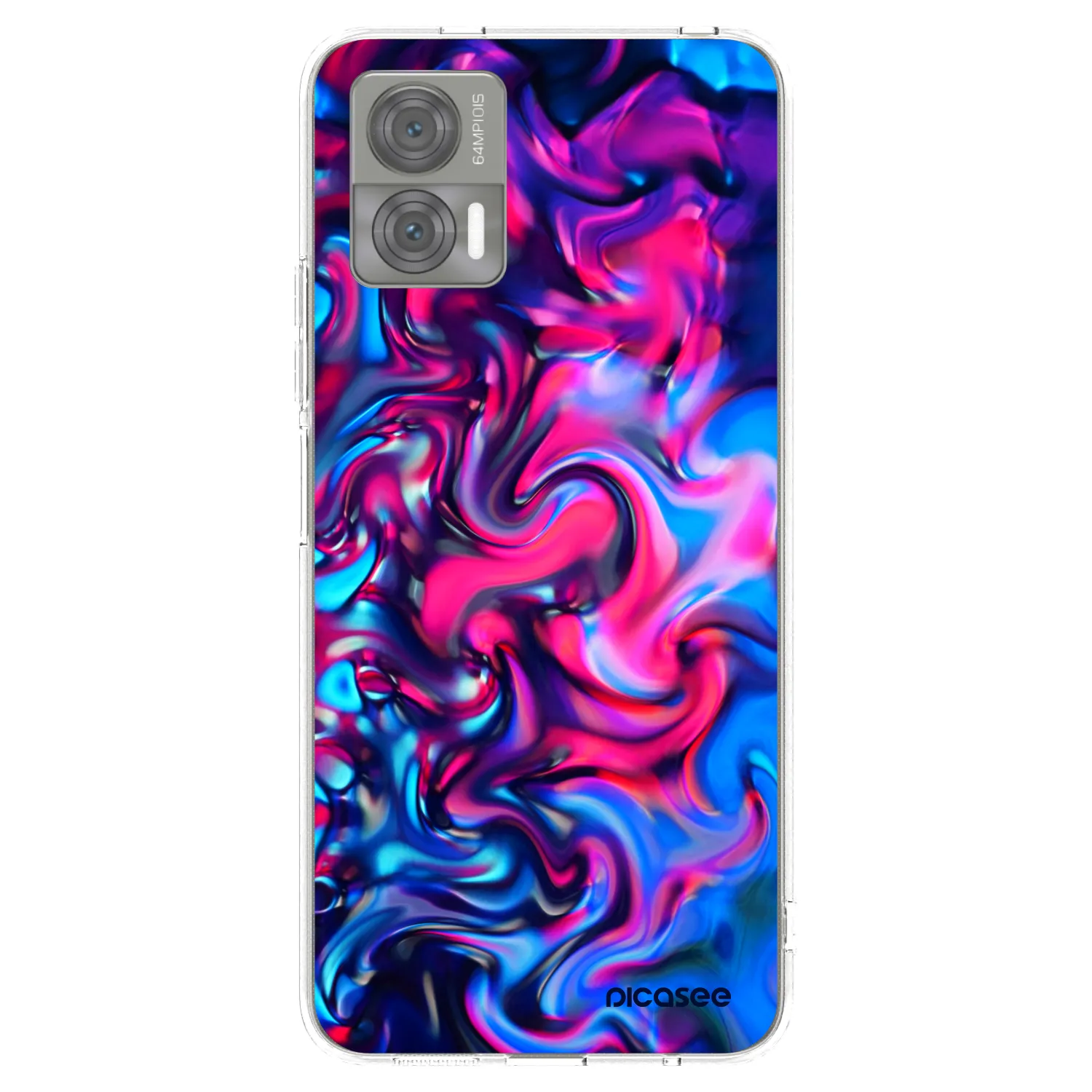 Picasee husă transparentă din silicon pentru Motorola Edge 30 Neo - Redlight