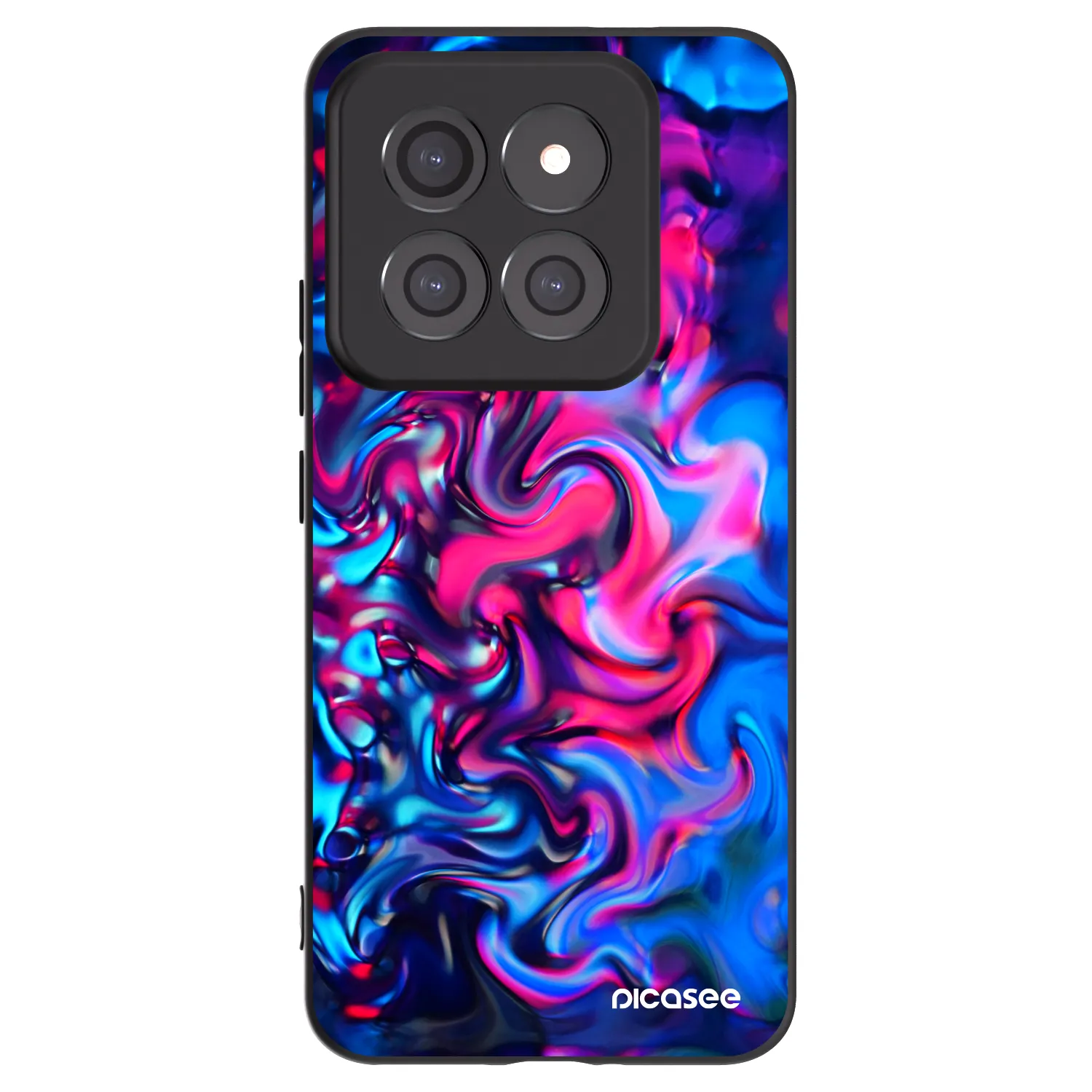 Picasee husă neagră din silicon pentru Xiaomi 14 Pro - Redlight