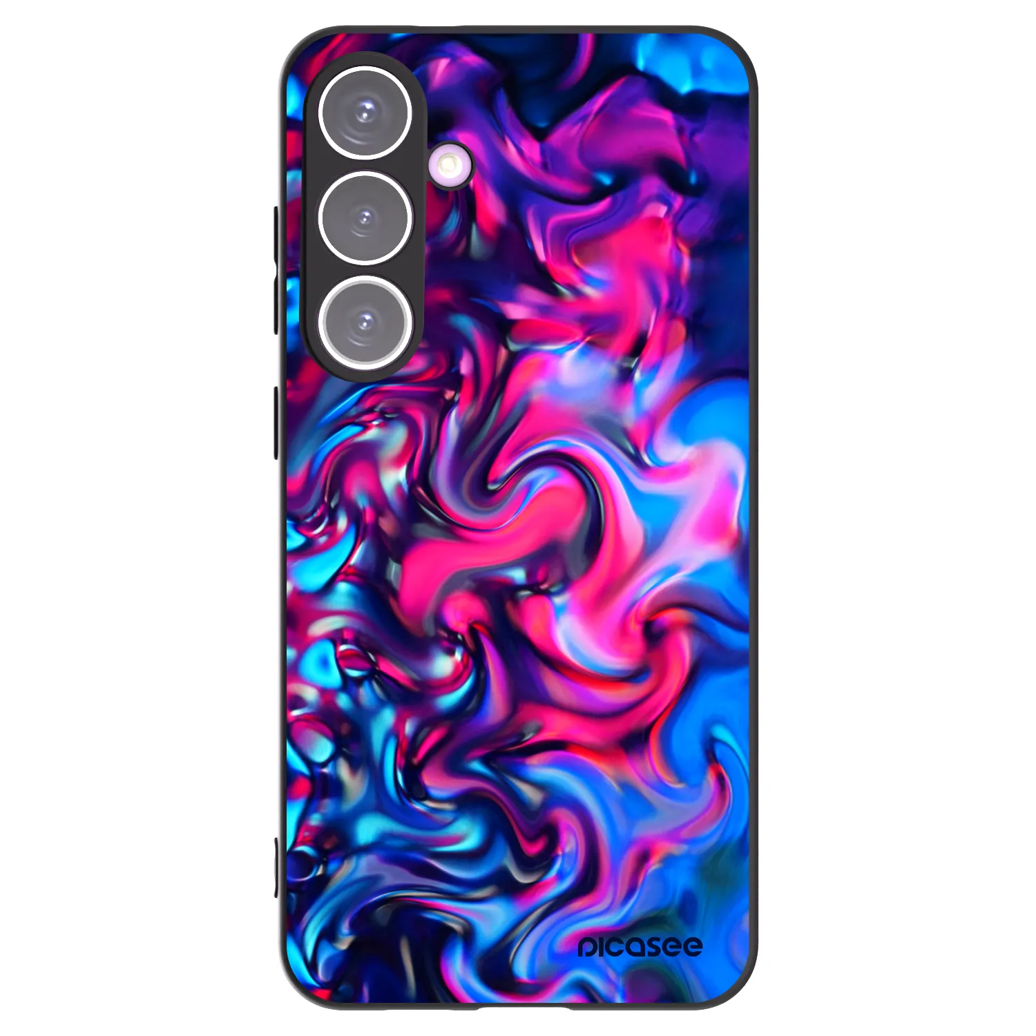Picasee husă neagră din silicon pentru Samsung Galaxy S24+ S926B 5G - Redlight