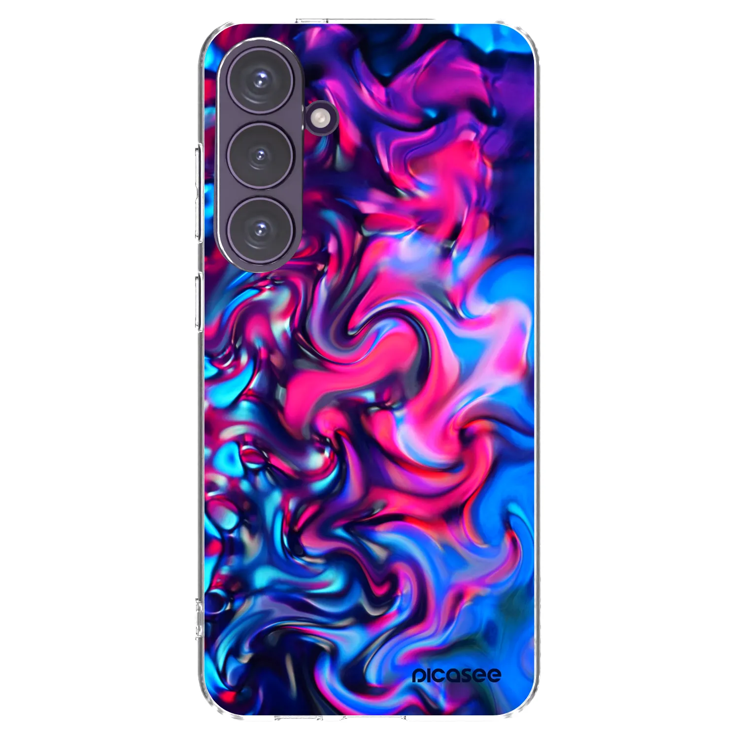 Picasee husă transparentă din silicon pentru Samsung Galaxy S24+ S926B 5G - Redlight