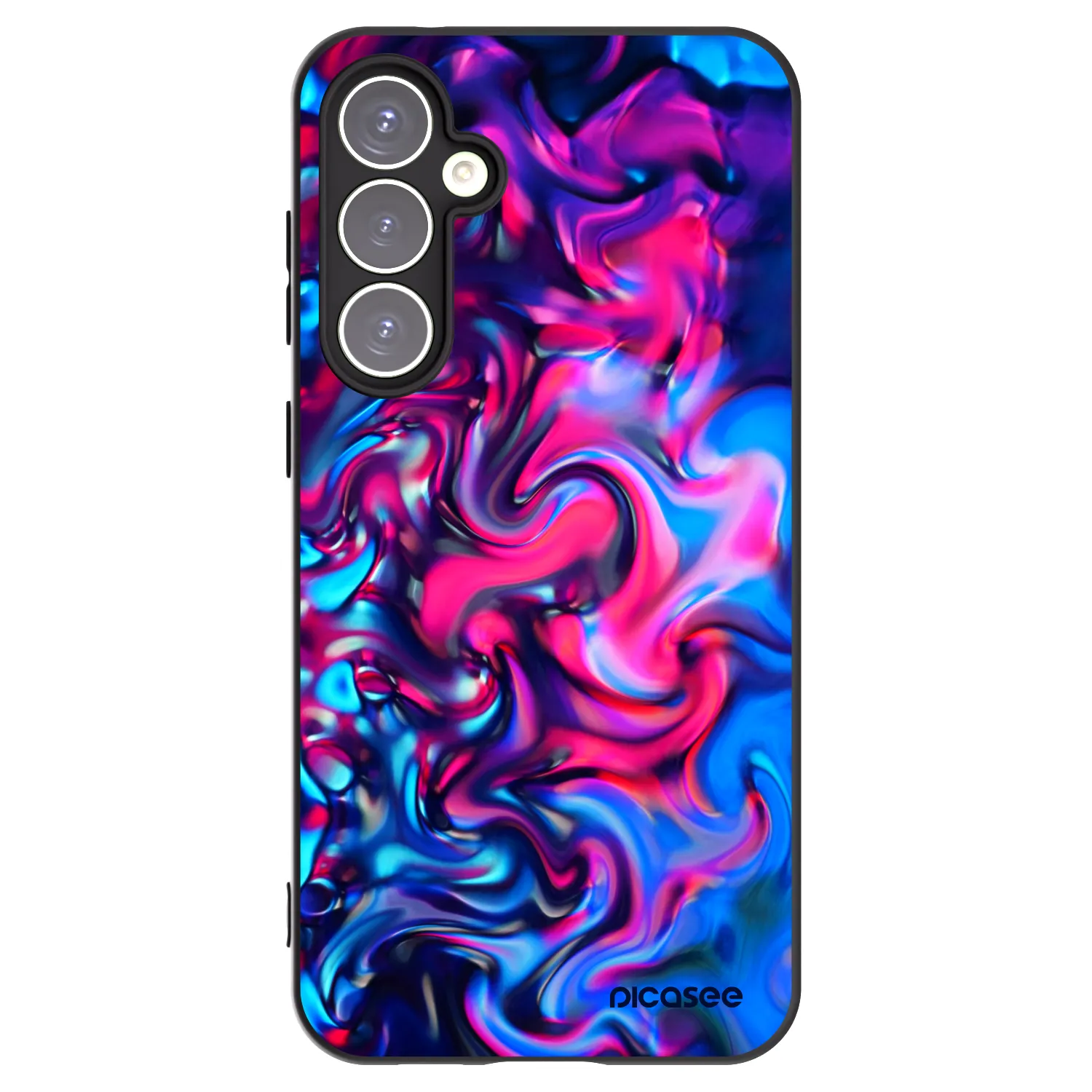 Picasee husă neagră din silicon pentru Samsung Galaxy S23 FE S711B - Redlight