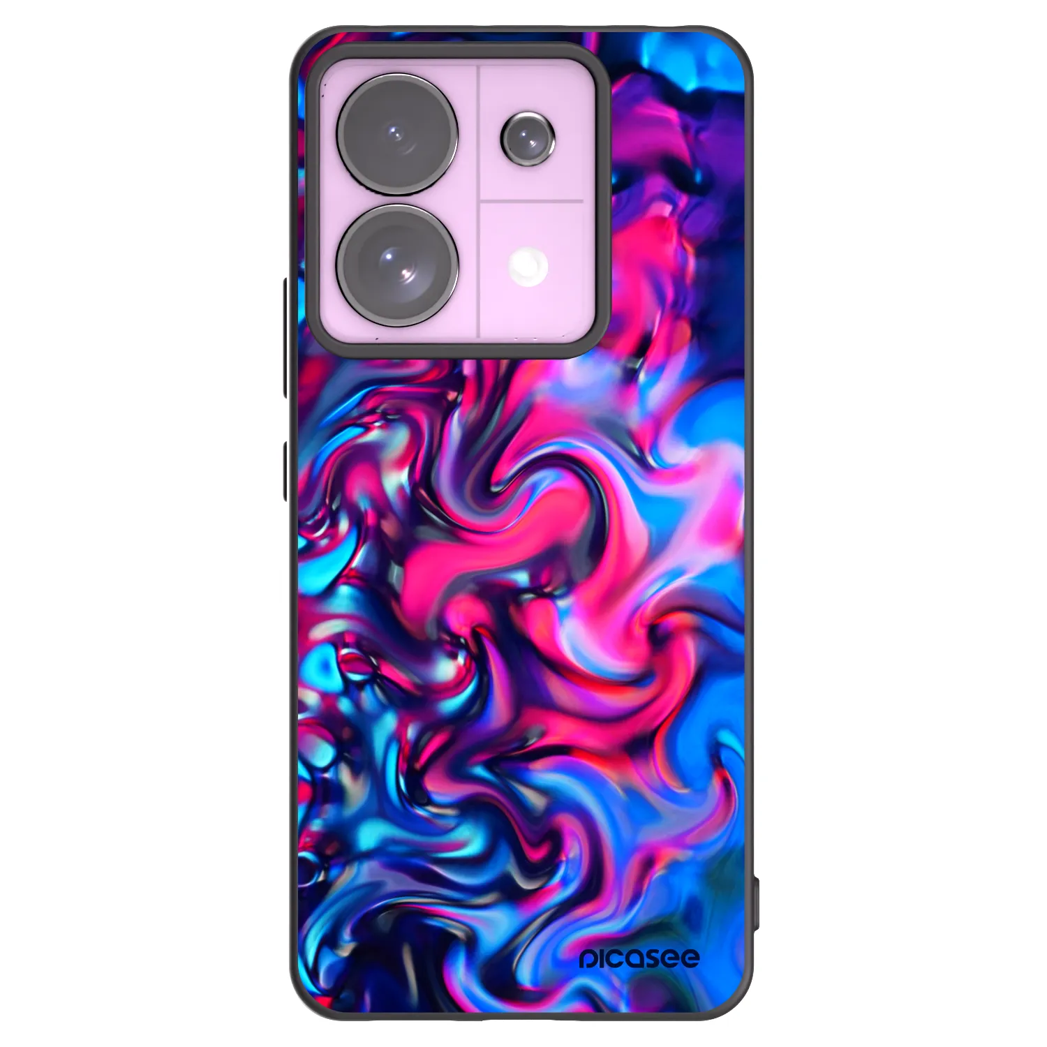 Picasee husă neagră din silicon pentru Xiaomi Redmi Note 13 Pro 5G - Redlight