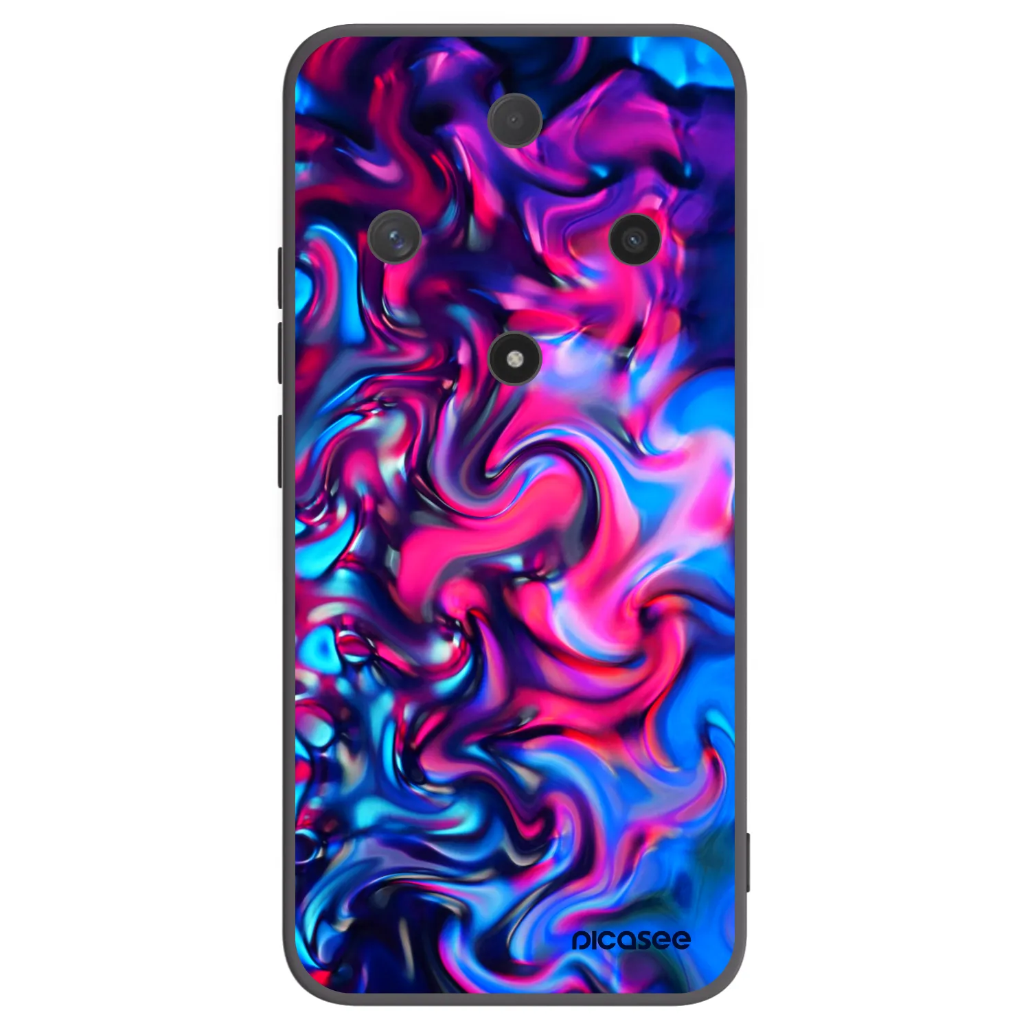 Picasee husă neagră din silicon pentru Honor Magic6 Lite 5G - Redlight