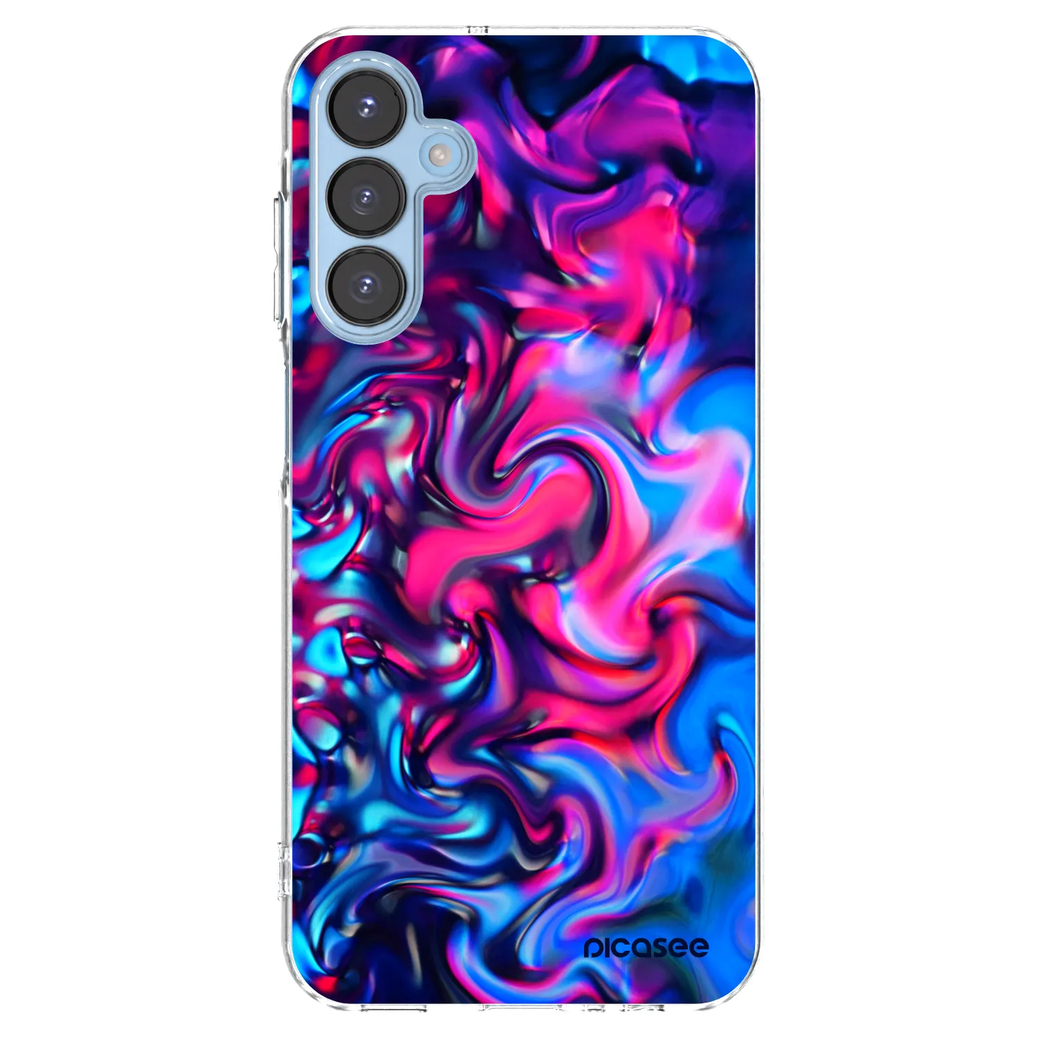 Picasee husă transparentă din silicon pentru Samsung Galaxy A15 A156B 5G - Redlight