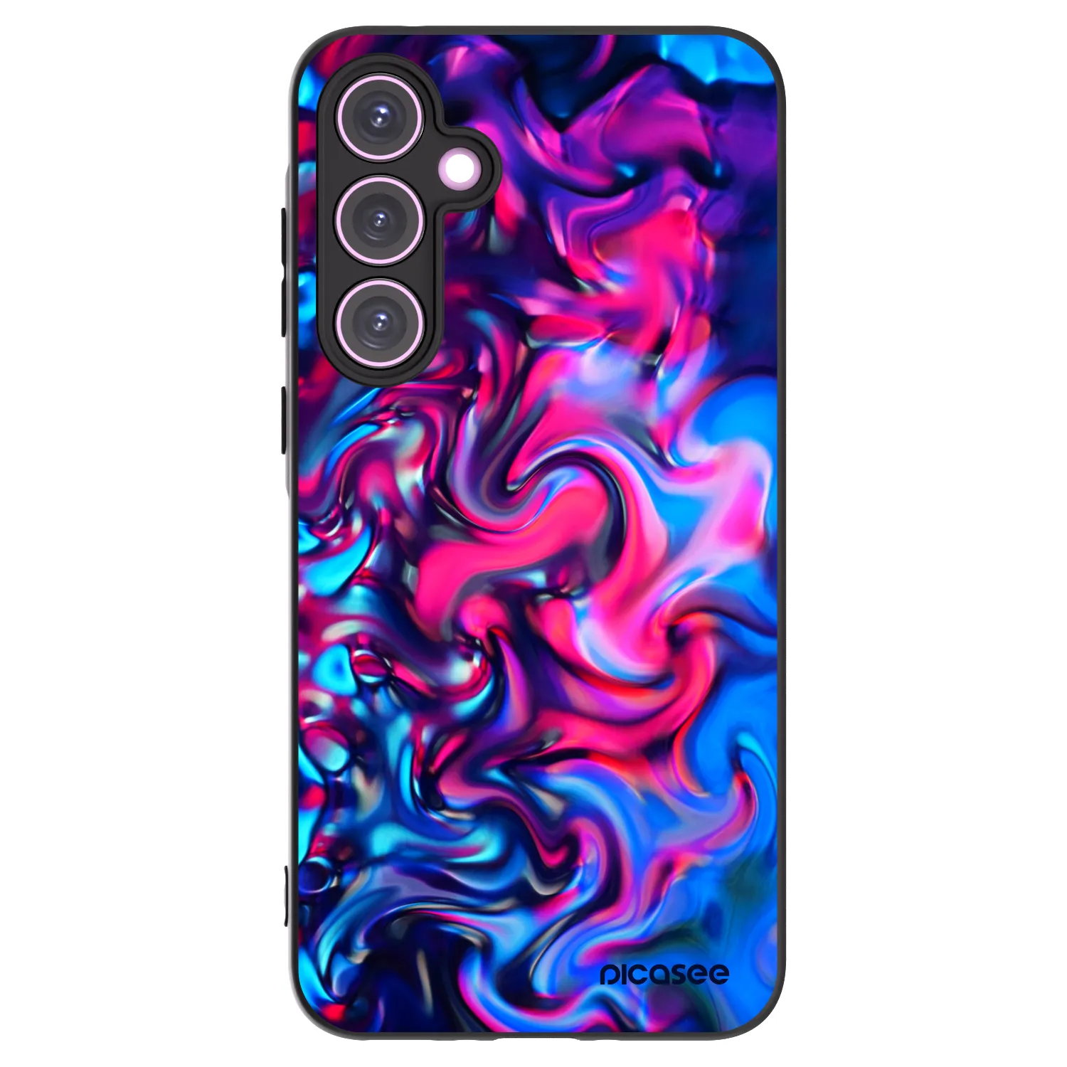 Picasee husă neagră din silicon pentru Samsung Galaxy A35 5G A356B - Redlight