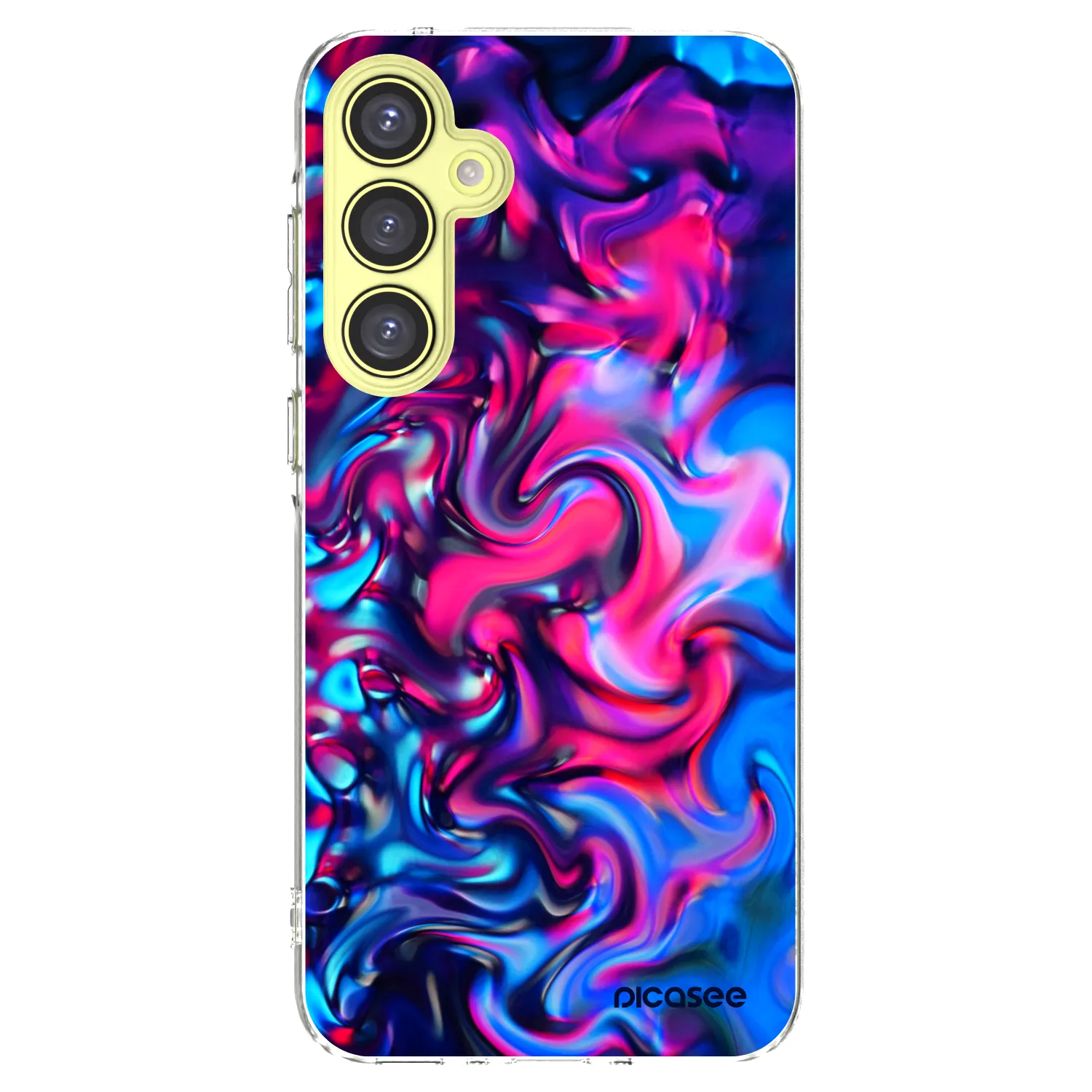 Picasee husă transparentă din silicon pentru Samsung Galaxy A35 5G A356B - Redlight