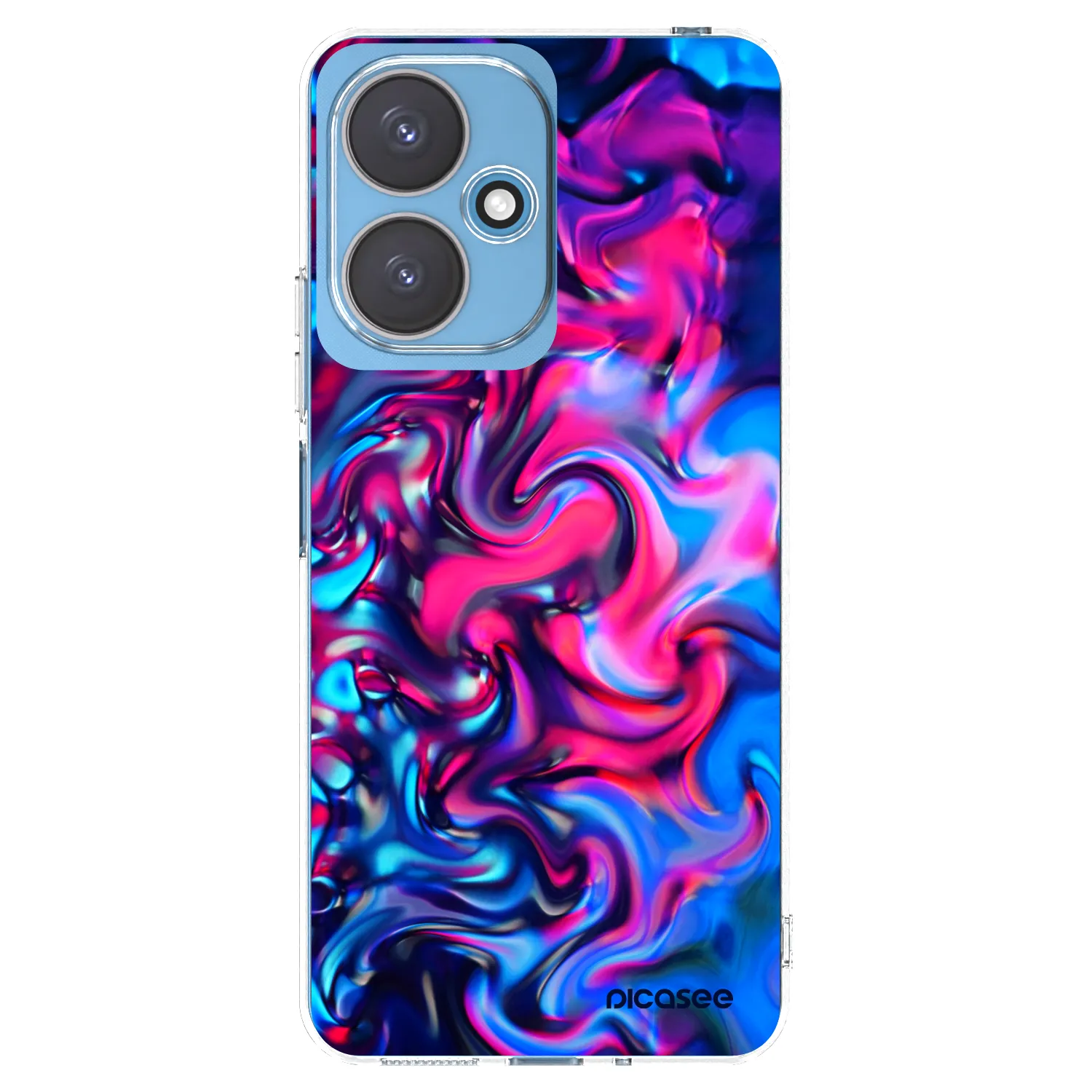 Picasee husă transparentă din silicon pentru Xiaomi Redmi 13C 5G - Redlight