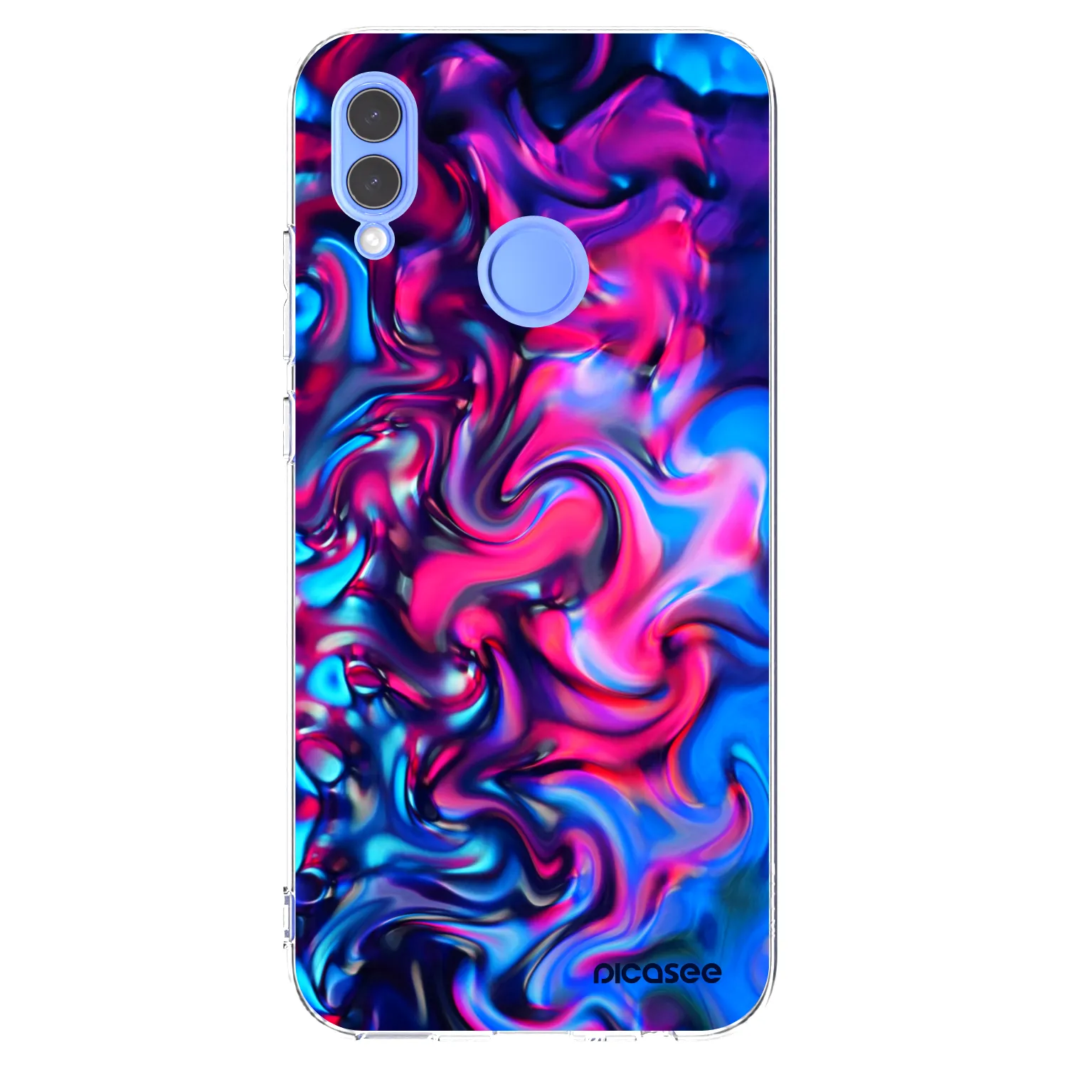 Picasee husă transparentă din silicon pentru Huawei P Smart 2019 - Redlight