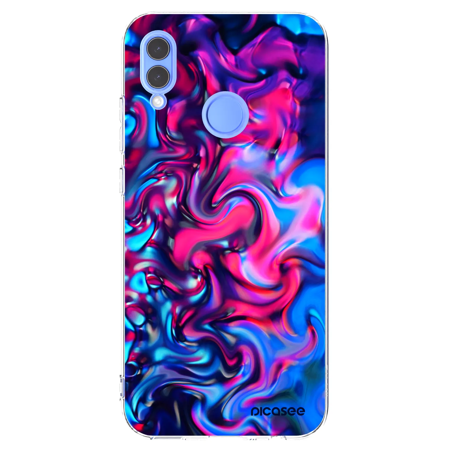 Picasee husă transparentă din silicon pentru Honor 10 Lite - Redlight