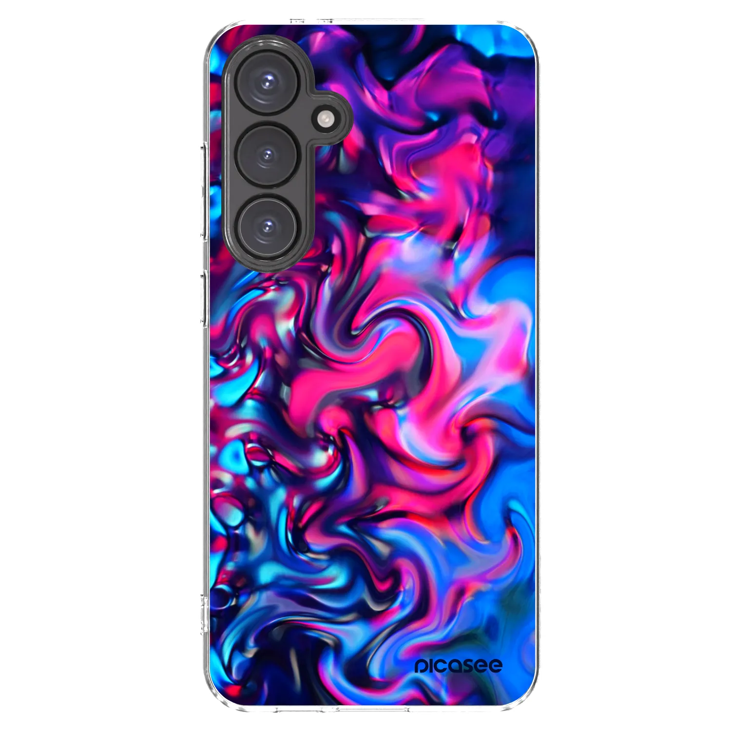 Picasee husă transparentă din silicon pentru Samsung Galaxy S24 FE S721B - Redlight