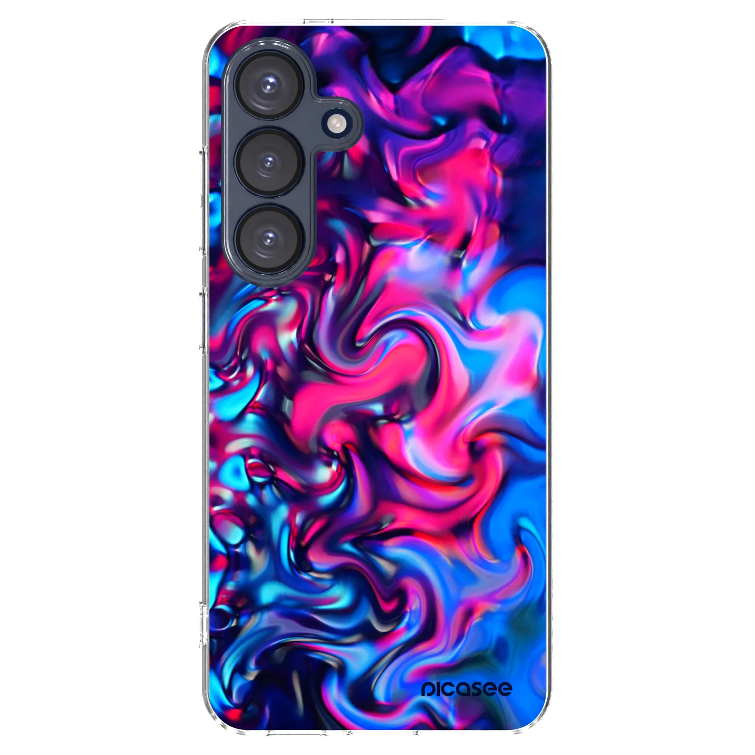 Picasee husă transparentă din silicon pentru Samsung Galaxy S25 5G - Redlight