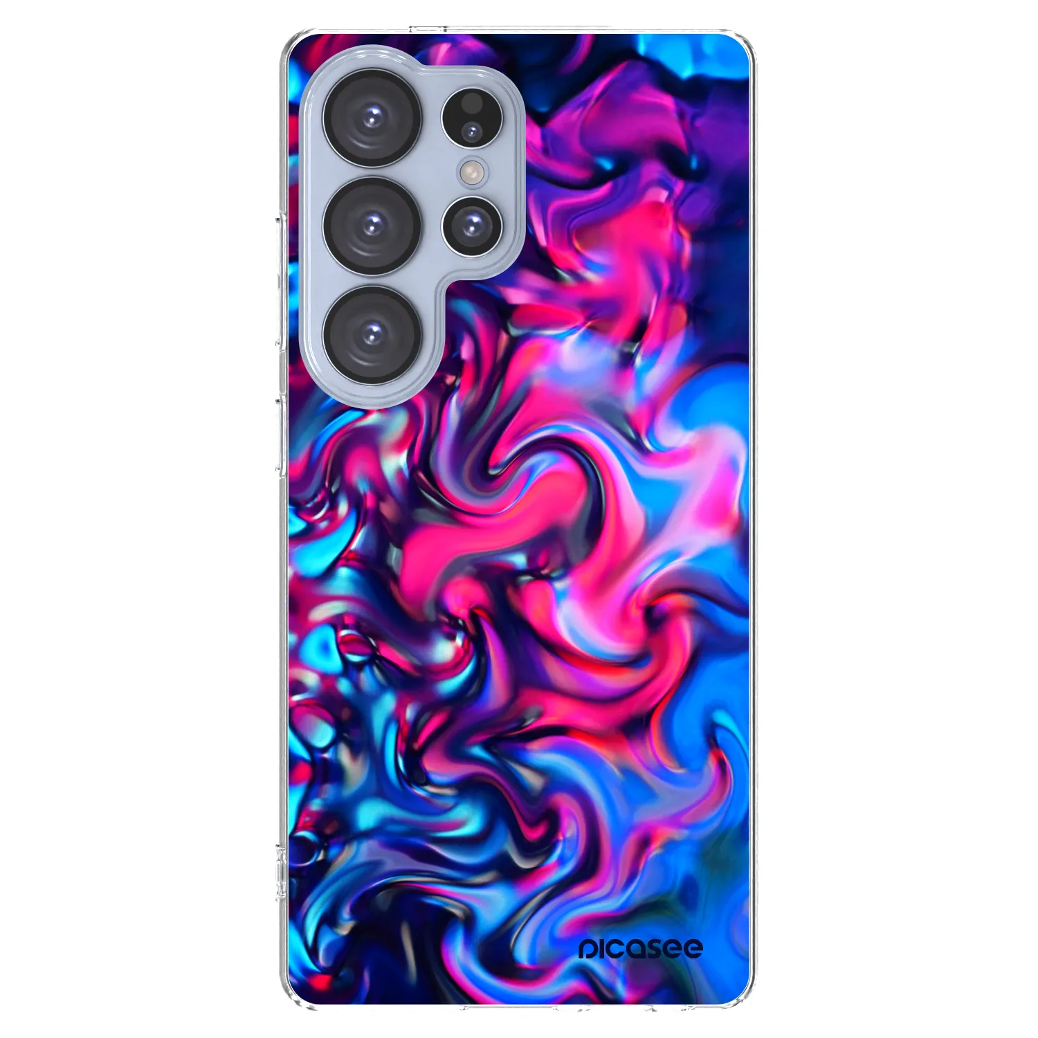 Picasee husă transparentă din silicon pentru Samsung Galaxy S25 Ultra 5G - Redlight