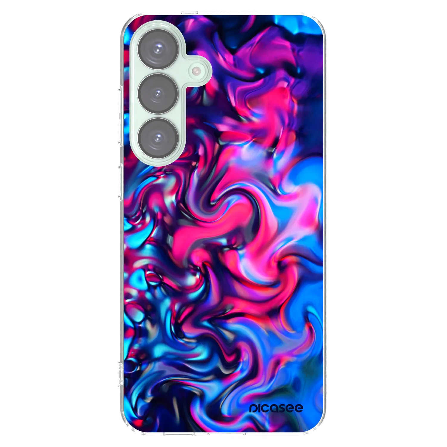 Picasee husă transparentă din silicon pentru Samsung Galaxy S25+ 5G - Redlight