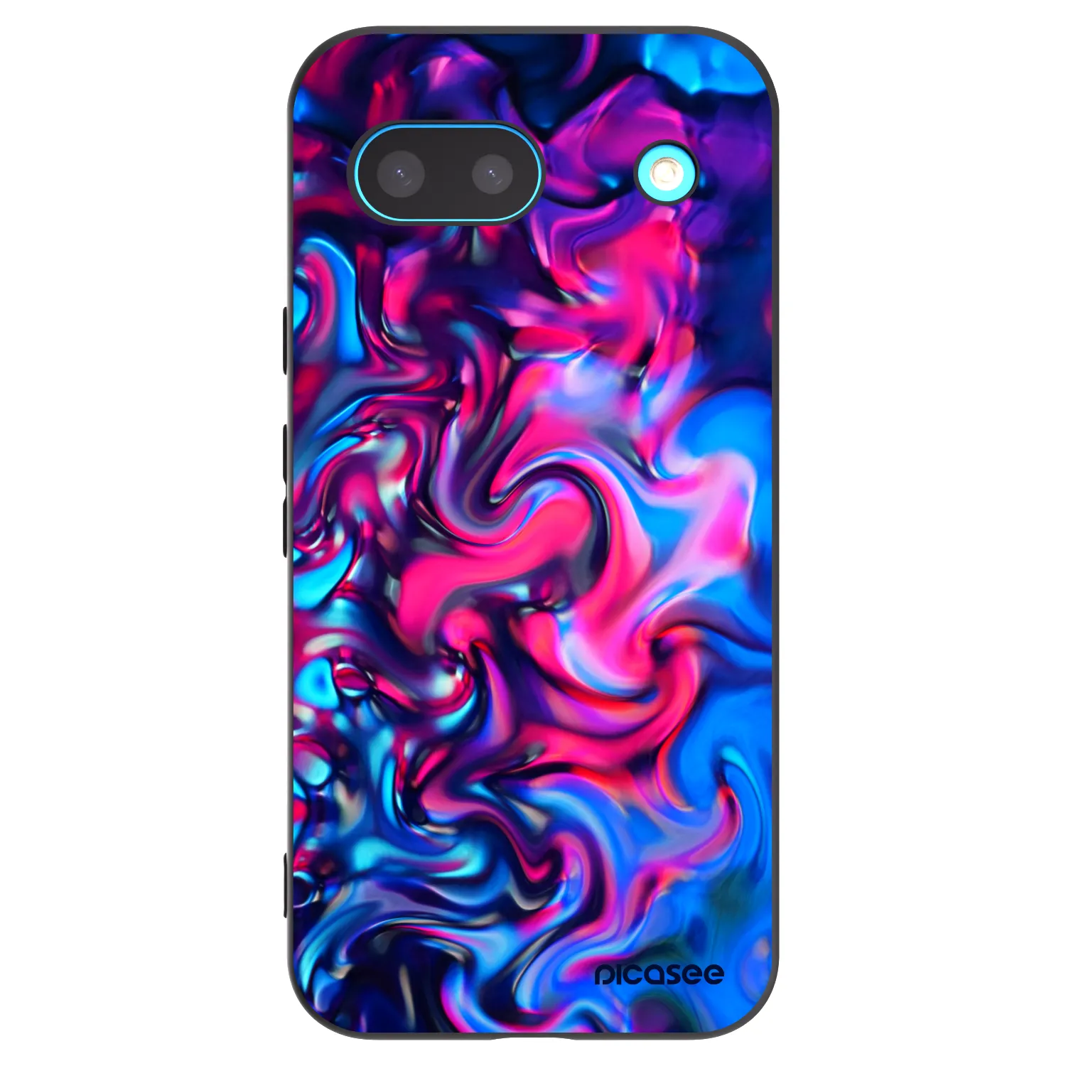 Picasee husă neagră din silicon pentru Google Pixel 8 - Redlight