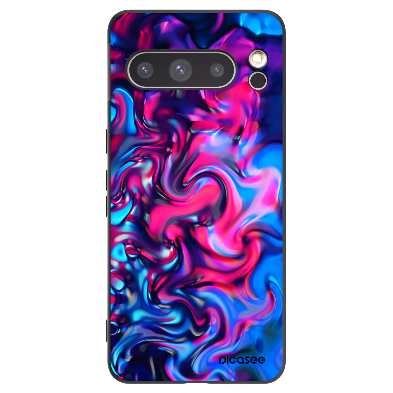 Picasee husă neagră din silicon pentru Google Pixel 8 Pro - Redlight
