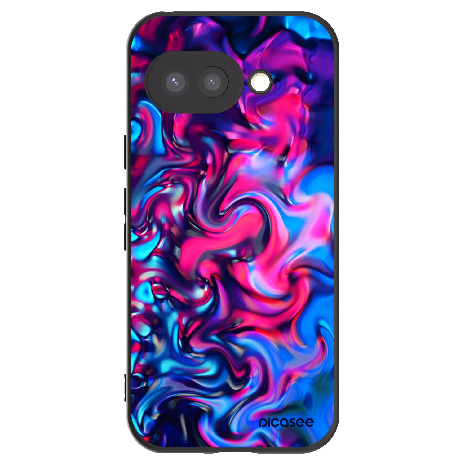Picasee husă neagră din silicon pentru Google Pixel 9a - Redlight