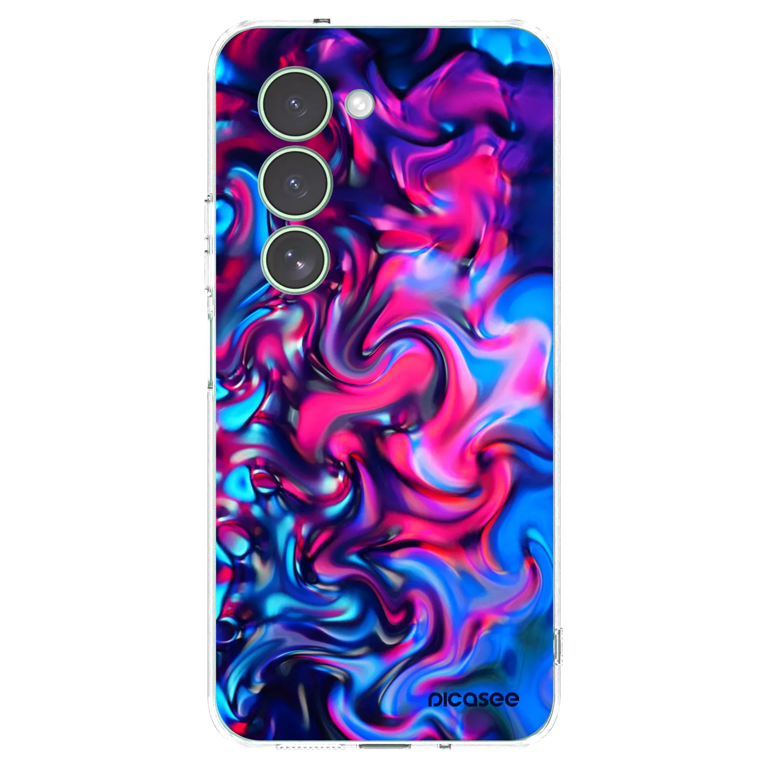 Picasee husă transparentă din silicon pentru Xiaomi Redmi 15 5G - Redlight