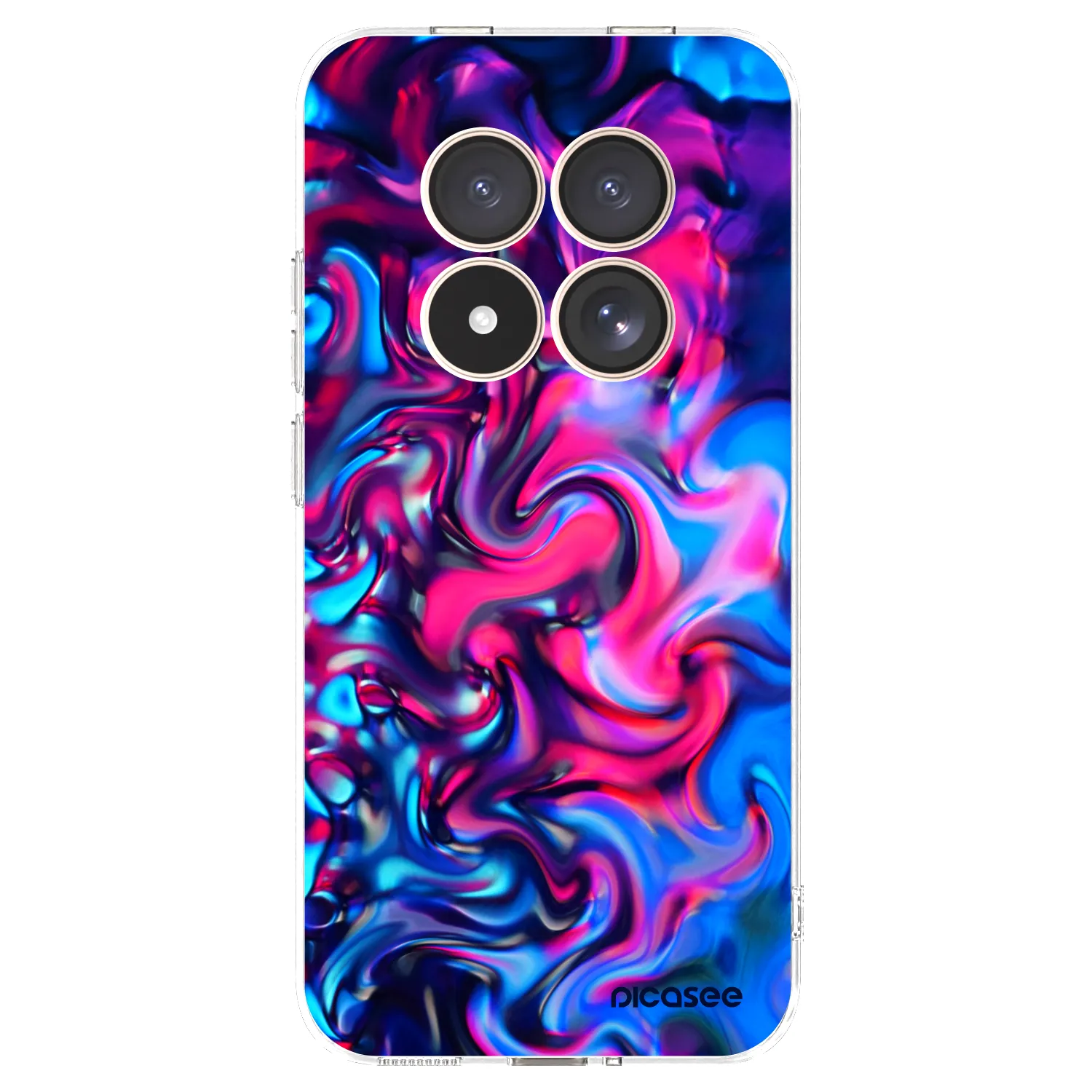 Picasee husă transparentă din silicon pentru Xiaomi Redmi Note 15 Pro 4G - Redlight