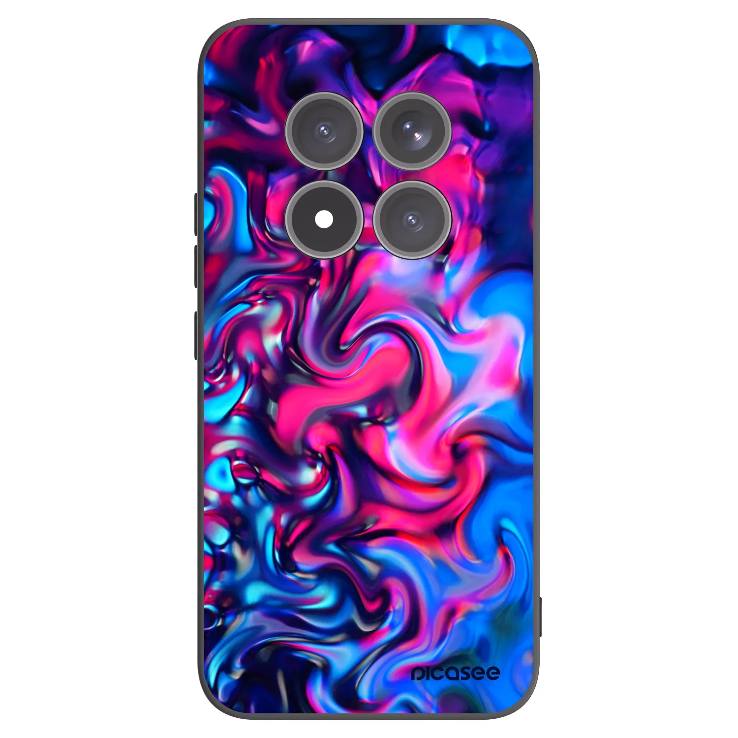 Picasee husă neagră din silicon pentru Xiaomi Redmi Note 15 Pro+ - Redlight