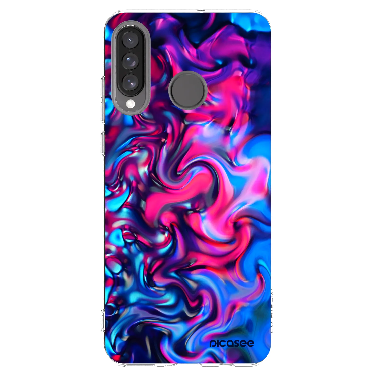 Picasee husă transparentă din silicon pentru Huawei P30 Lite - Redlight