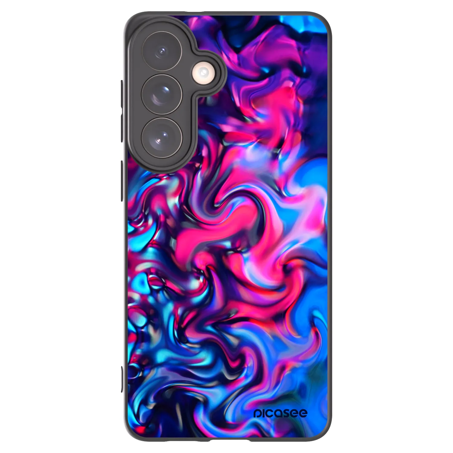 Picasee husă neagră din silicon pentru Samsung Galaxy S26+ - Redlight