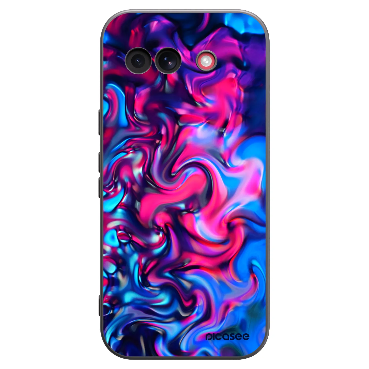 Picasee husă neagră din silicon pentru Google Pixel 10a - Redlight