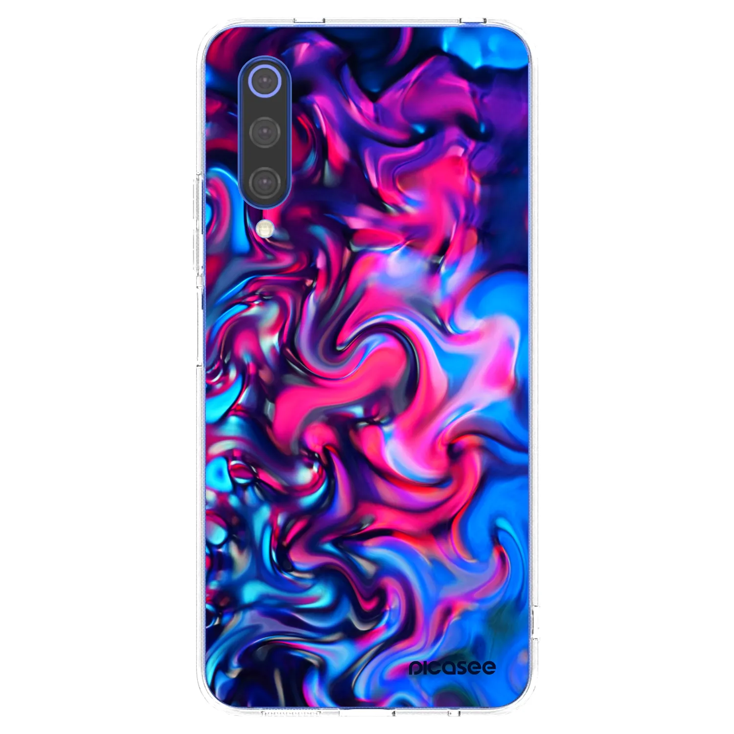 Picasee husă transparentă din silicon pentru Xiaomi Mi 9 SE - Redlight