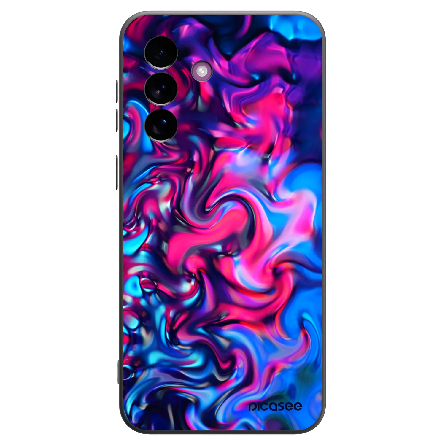 Picasee husă neagră din silicon pentru Samsung Galaxy A37 - Redlight