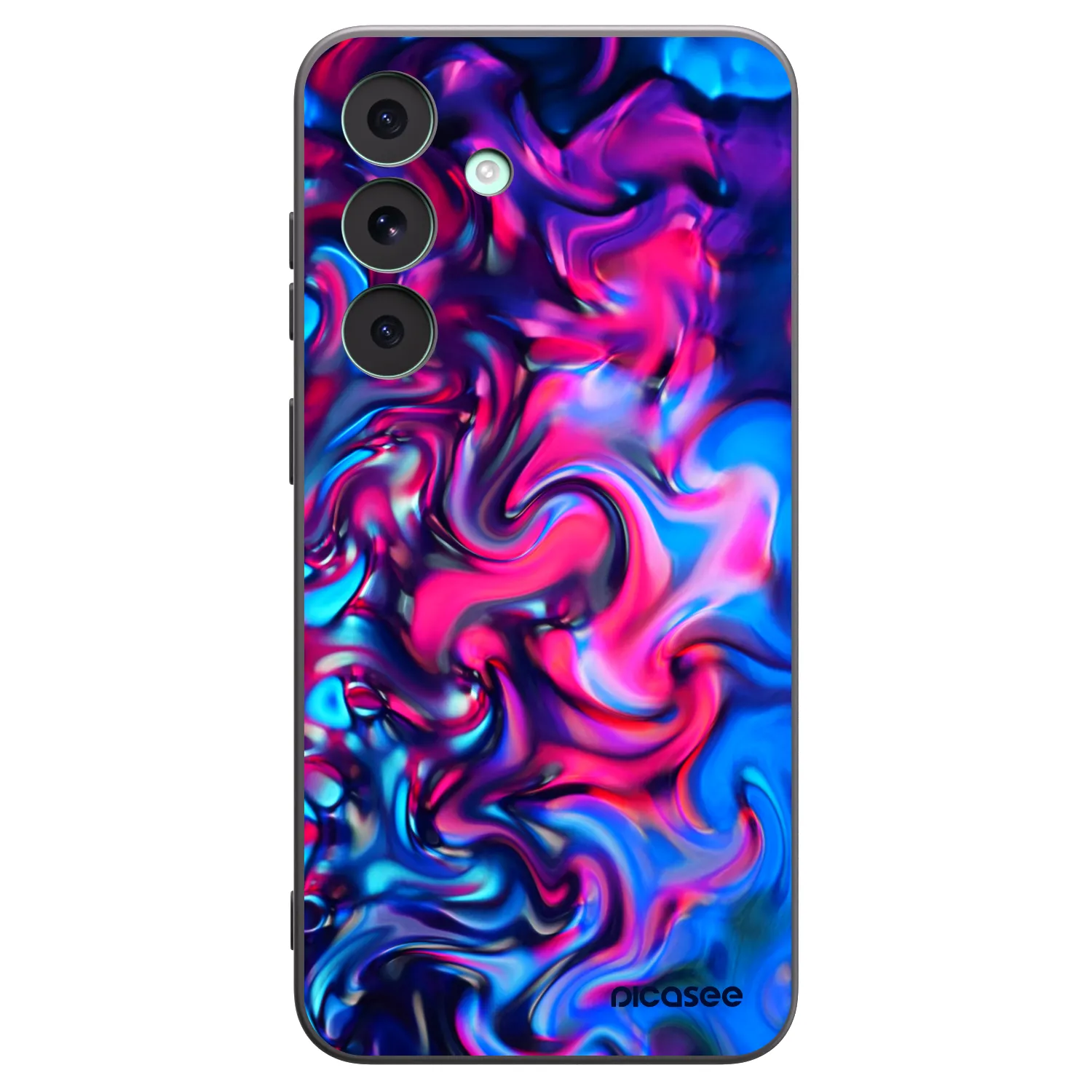 Picasee husă neagră din silicon pentru Samsung Galaxy S26 FE - Redlight
