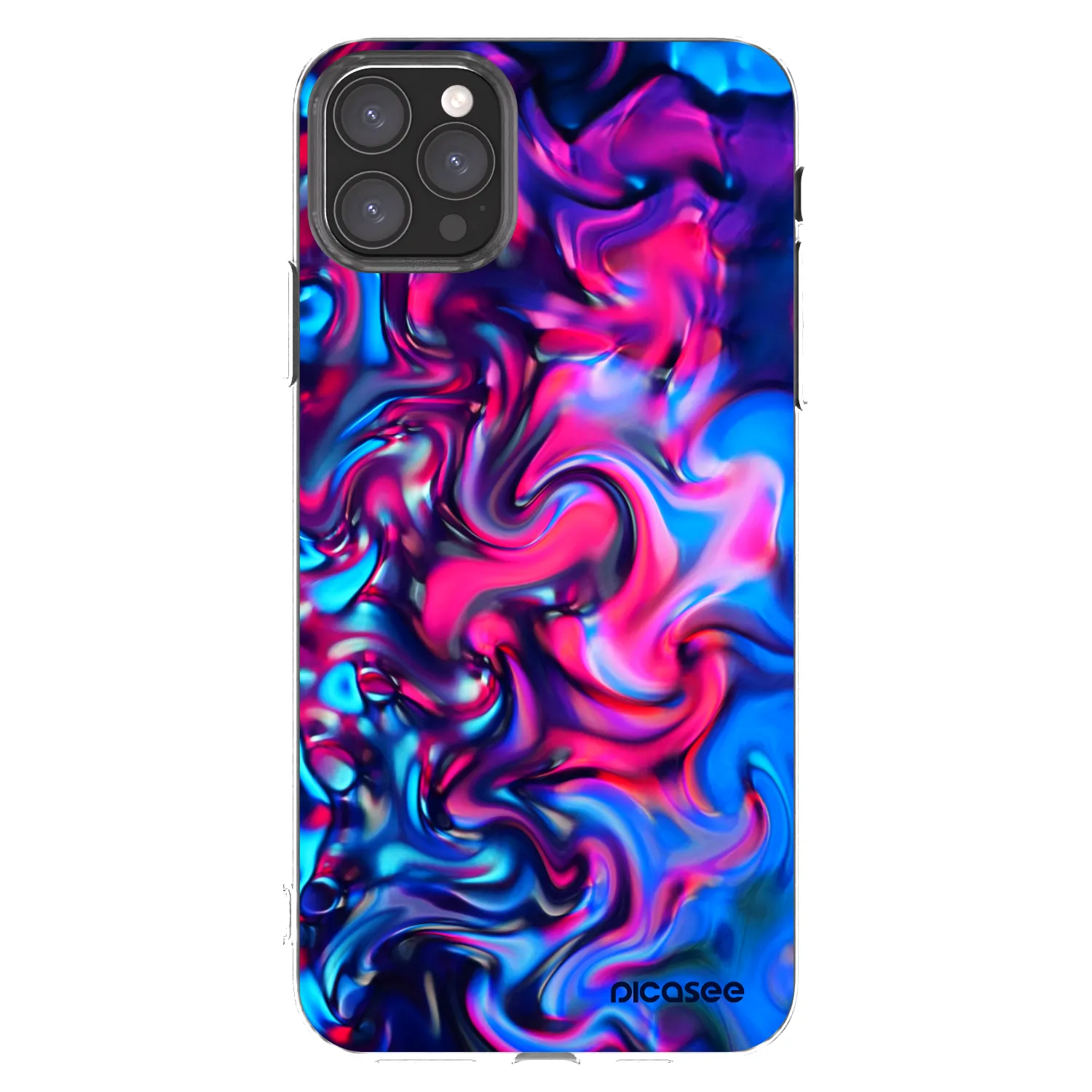 Picasee husă transparentă din silicon pentru Apple iPhone 11 Pro Max - Redlight