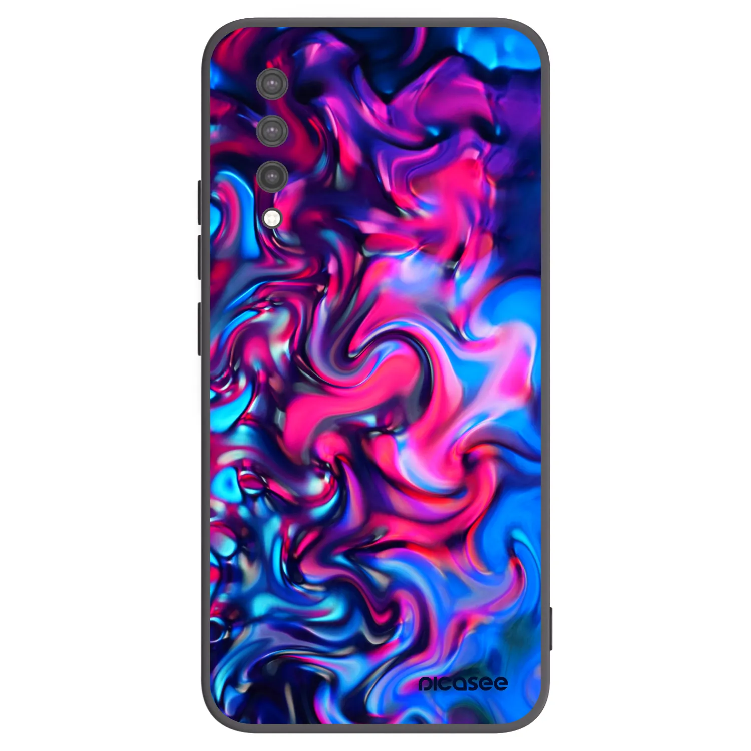 Picasee husă neagră din silicon pentru Xiaomi Mi 9 Lite - Redlight