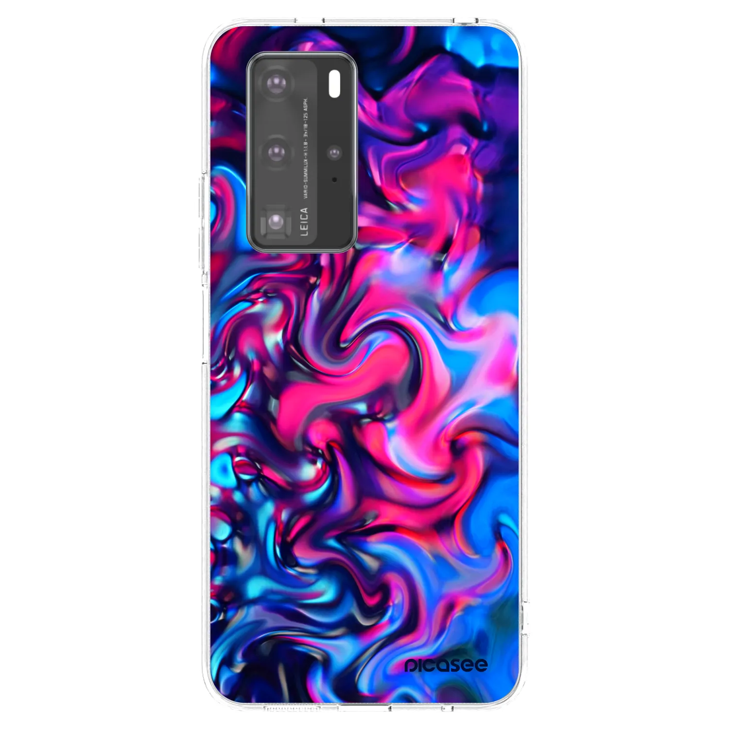 Picasee husă transparentă din silicon pentru Huawei P40 Pro - Redlight