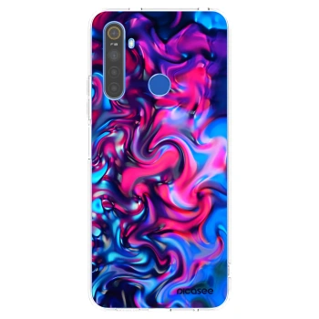 Picasee husă transparentă din silicon pentru Realme 5 - Redlight