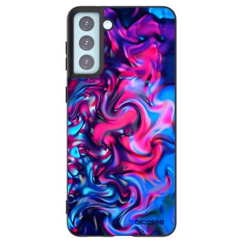 Picasee husă neagră din silicon pentru Samsung Galaxy S21+ 5G G996F - Redlight