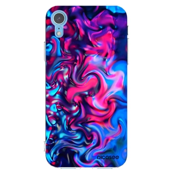 Picasee husă transparentă din silicon pentru Apple iPhone XR - Redlight