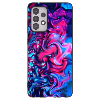 Picasee husă neagră din silicon pentru Samsung Galaxy A52s 5G A528B - Redlight
