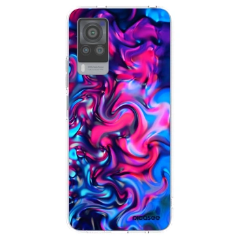Picasee husă transparentă din silicon pentru Vivo X60 Pro 5G - Redlight