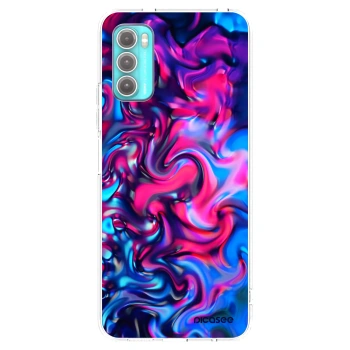 Picasee husă transparentă din silicon pentru Motorola Moto G60 - Redlight