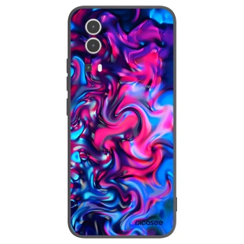 Picasee husă neagră din silicon pentru Vivo Y72 5G - Redlight