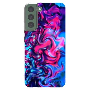 Picasee husă transparentă din silicon pentru Samsung Galaxy S22+ 5G - Redlight